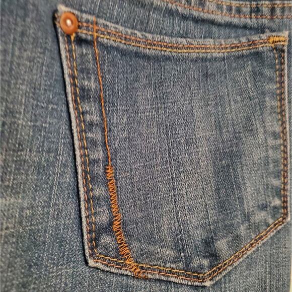 OLD NAVY THE FLIRT MID RISE BOOT CUT stretch jeans size 12 Long - Picture 4 of 10